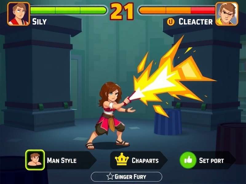 Ginger Fury Combat Gameplay
